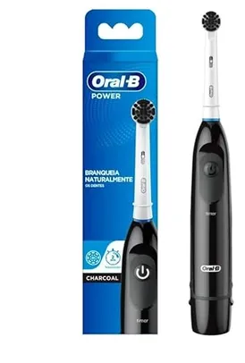 Oral-B Escova De Dente Elétrica Charcoal, 1 Unidade, Preto