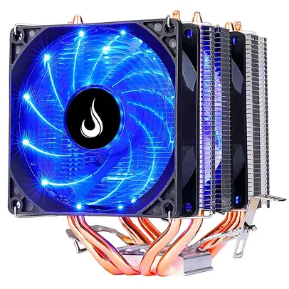 Air Cooler Rise Mode Gamer G700, LED Azul, AMD/Intel, 180mm, Preto - RM-AC-O7-FB