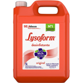 Desinfetante Lysoform Bruto Original 5 Litros