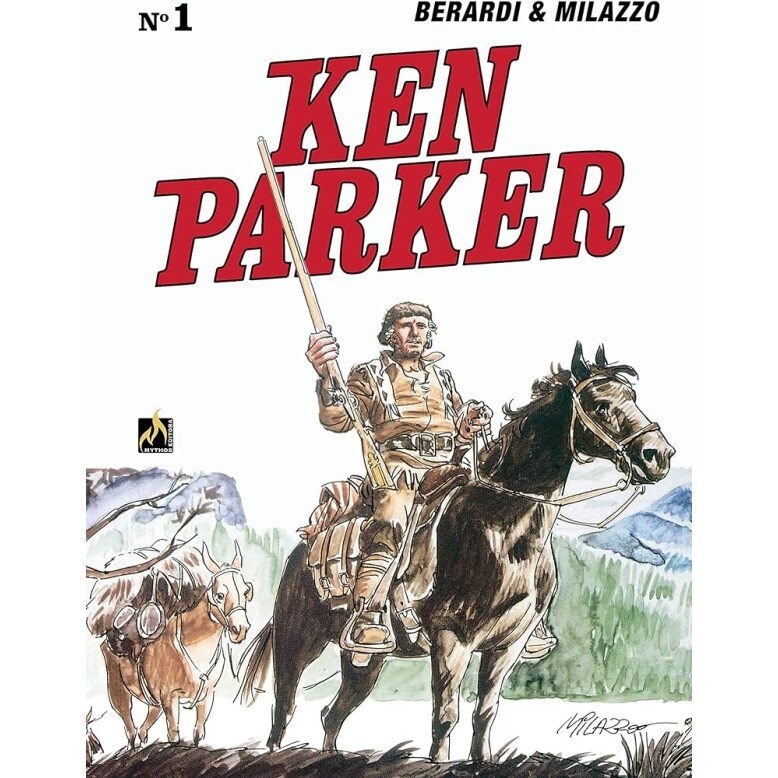 HQ Ken Parker Vol. 01: Rifle comprido / Mine Town (Capa dura) - Giancarlo Berardi
