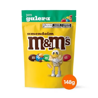 (Mais por Menos R$5,69) M&M'S Amendoim Mars 1X148G Mars Sabor Chocolate