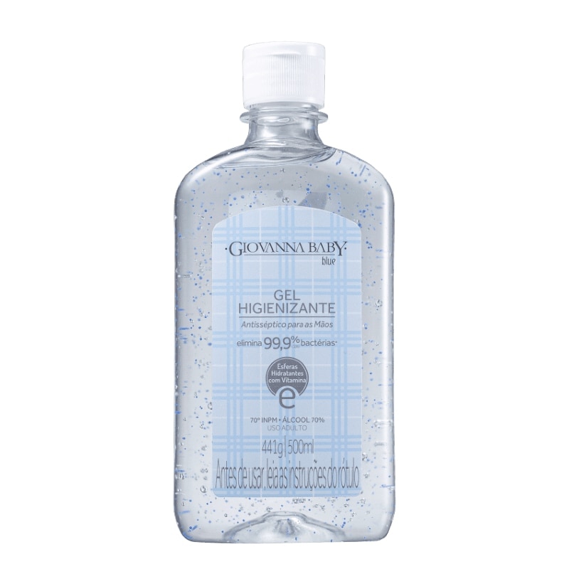 Alcool em Gel Higienizante Giovanna Baby Blue 500ml