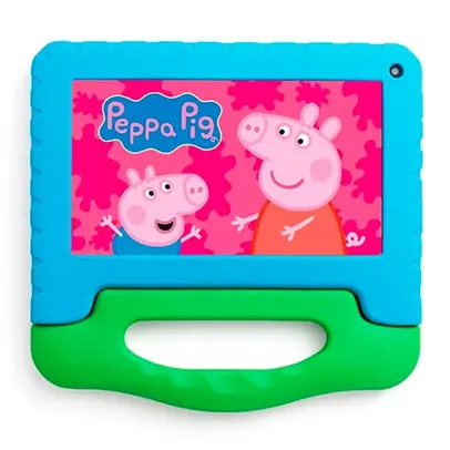 Tablet Multilaser Peppa Pig 7'' 32GB 2MP Wifi Android Azul - NB375