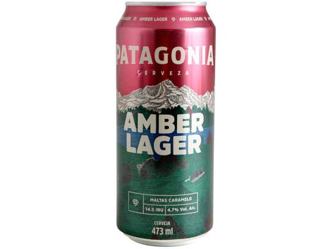 Cerveja Patagonia Amber Lager Triplo Malte 473ml