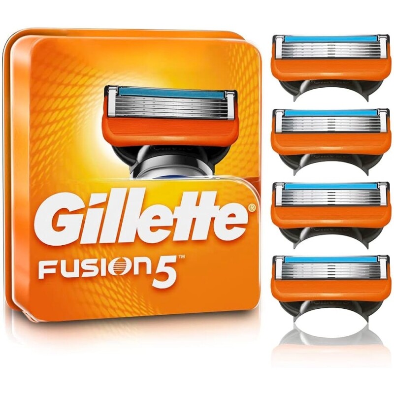 Carga para Aparelho de Barbear Gillette Fusion5 - 4 Unidades
