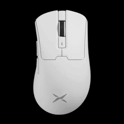 [Taxa Inclusa/Moedas] Mouse Delux M900 Pro, Sensor PAW3395, 8Khz, Switch Huano Pink Dot + Dock de Carregamento
