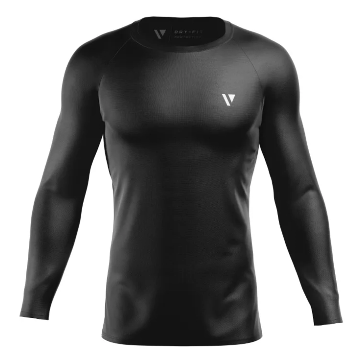 Camisa Térmica Voker Segunda Pele Proteção Solar Uv Dry Fit - Masculina
