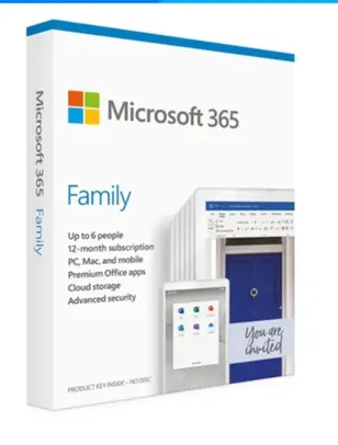 Licença Microsoft 365 Family - 6GQ.01178