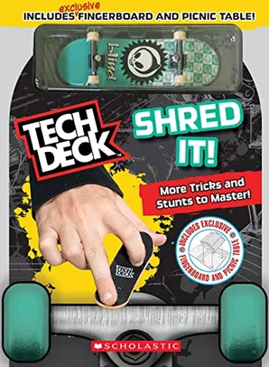 Saindo por R$ 15,99: Tech Deck Skate de Dedo + Guidebook | Pelando
