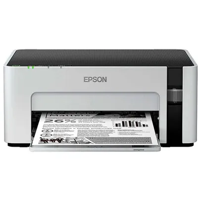 Impressora Monocromática Epson Ecotank M1120 USB Wi-fi Bivolt Branca - C11CG96302
