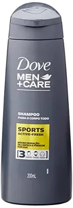 (Rec)Dove Shampoo 3 Em 1 Men+Care Sports 200Ml