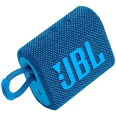 Caixa de Som Portátil JBL GO3 Eco À prova d’água - Azul