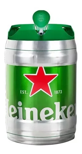 [leve 3] Cerveja Heineken Barril 5 Litros