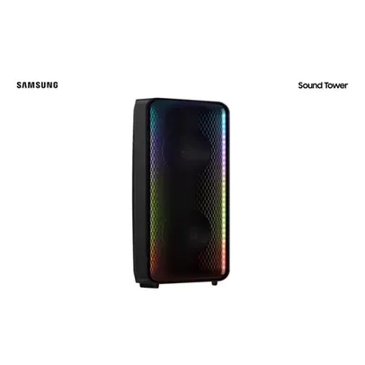 Caixa de Som Sound Tower Samsung MX-ST45B Preta 160W RMS Som Bi-direcional, Preto