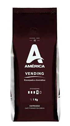 [ PRIME | REC ] América Café Torrado Em Grãos Vending 1 Kg