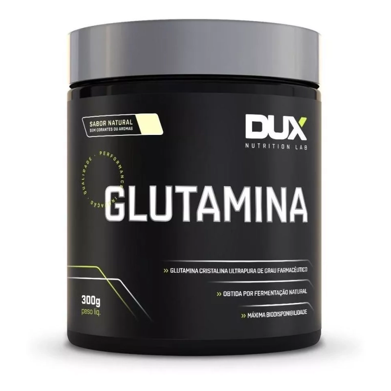 Pote Glutamina Dux Nutrition Sabor Natural - 300g