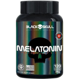 Black Skull Melatonina - 120 Comprimidos