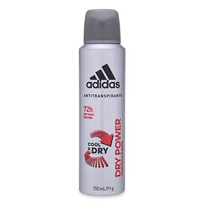 [ Rec ] [ Leve + por - R$8,99 [ adidas Desodorante Aerossol Drypower Masculino Adidas