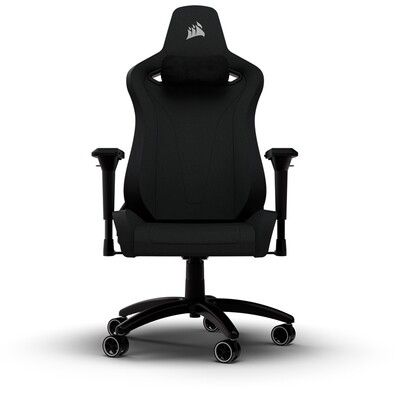 Cadeira Gamer Corsair TC200 Fabric Até 120Kg Apoio de Braços 4D Almofadas Reclinável Cilindro de Gás Classe 4 Preto