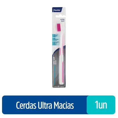 Escova Dental Panvel Ultra Soft Sortida - 1 Unidade 6240 Cerdas