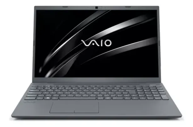 (PIX) Notebook Vaio Fe15 Ryzen7 16gb 512gb Ssd Linux Prata Titânio