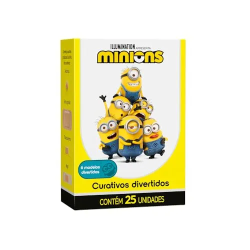 Cremer Curativo Divertidos Minions - 25 Unidades