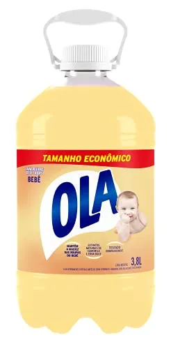 Sabão Líquido Ola Bebê para Roupas Finas e Delicadas 3,8l (R$14.35 o litro)