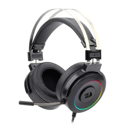 Headset Gamer Redragon Lamia 2, RGB, 7.1, 40mm, Suporte Incluso - H320RGB-1