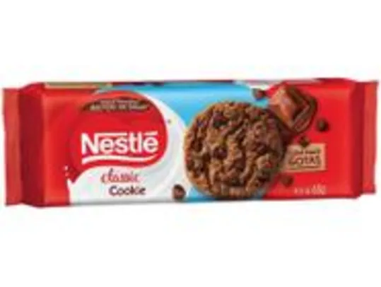 (L4P2) Cookies Classic Gotas de Chocolate 60g Nestlé