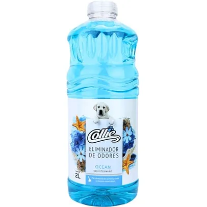 [ PRIME ] Collie Eliminador De Odores Para Cães E Gatos Ocean 2 Litros Azul