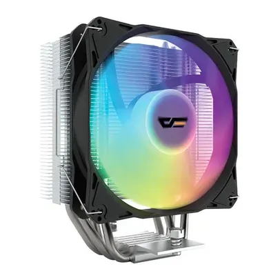 Saindo por R$ 69,99: Cooler Para Processador Aigo Darkflash Z4, ARGB, 120mm, Preto, Z4-ARGB | Pelando | Pelando