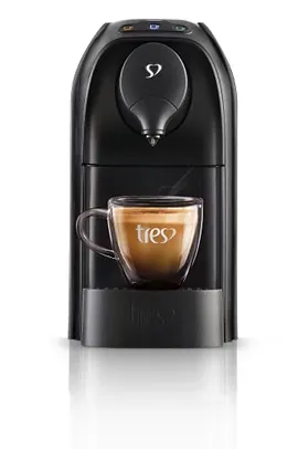 [PRIME] Cafeteira Espresso Três, Passione, Preta - 220V