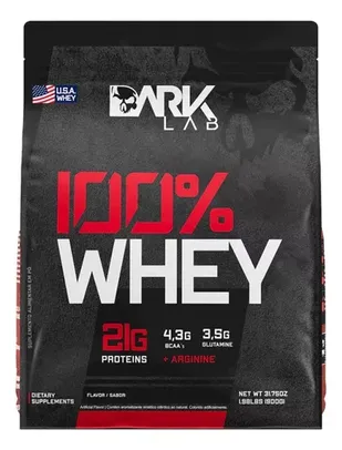 100% Whey Protein Morango Refil 900g - Dark Lab