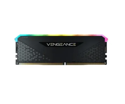 Memória RAM Corsair Vengeance RGB RS, 8GB, 3200MHz, DDR4, CL16, Preto - CMG8GX4M1E3200C16
