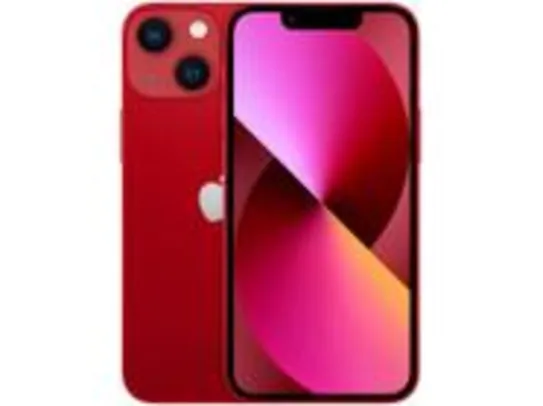 Saindo por R$ 3959,1: Apple iPhone 13 Mini 256GB PRODUCT(RED) Tela 5,4” | Pelando