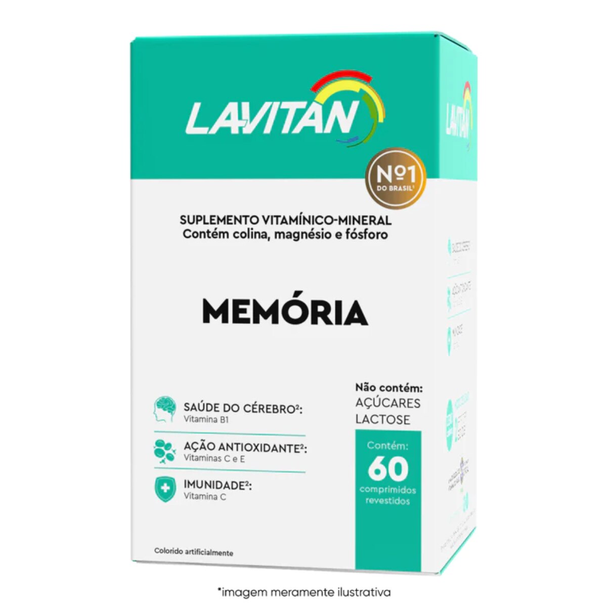 Lavitan Memoria 60 Comprimidos Revestidos