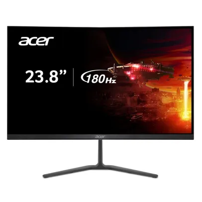 Monitor Gamer Acer Nitro, Tela 23.8”, LED Ips Fhd 180Hz, 1ms, Vrb SRGB 99% Hdr 10, Freesync 1xHDmi