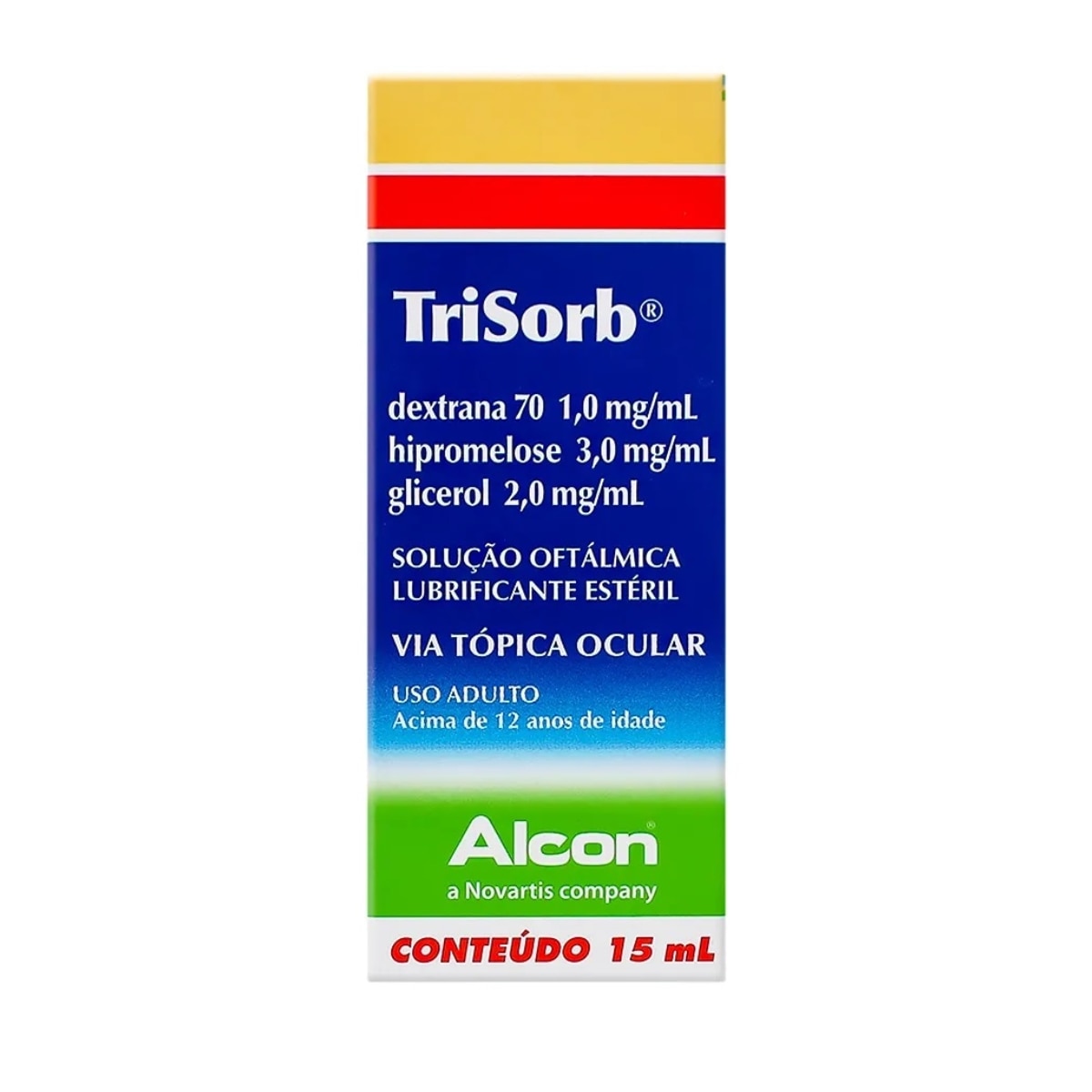 Trisorb Solucao Oftalmica 15ml