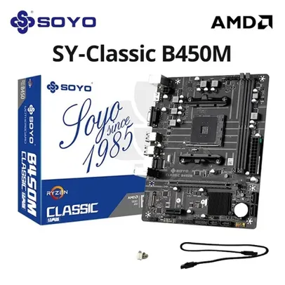 [MOEDAS] SOYO Placa-Mãe Classic AMD B450M