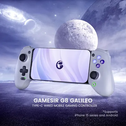 [Taxa inclusa/Moedas] Controle Gamesir Gamepad G8 Galileo para Android/iOS