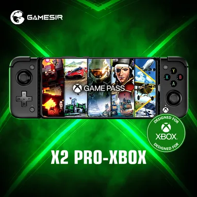 [App/Taxa Inclusa/ Moedas] GameSir Gamepad X2 Pro Controle de Jogos para Celular, USB-C, Android