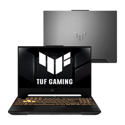 Notebook Gamer ASUS TUF Gaming F15 FX507VU, Intel Core i7-13620H, RTX 4050, 16GB RAM, SSD 512GB, 15,6, W11H, Mecha Gray - FX507VU-LP177W
