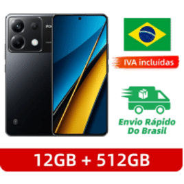 Smartphone Poco X6 5G 12GB 512GB - Versão Global