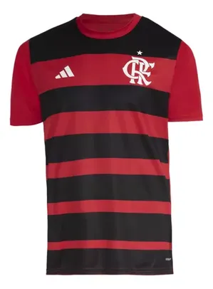 Camisa Flamengo Fan Jogo 1 Adidas 2024 P