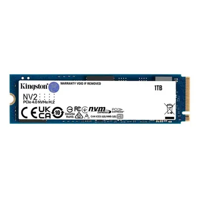[APP] SSD 1 TB Kingston NV2, M.2 2280 PCIe, NVMe, Leitura: 3500 MB/s e Gravação: 2100 MB/s