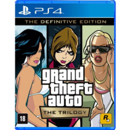 Jogo Grand Theft Auto: The Trilogy The Definitive Edition - PS4