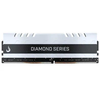 [App]Memória RAM Rise Mode Diamond 8GB, 3200MHz, DDR4, CL15, Branco - RM-D4-8G-3200D