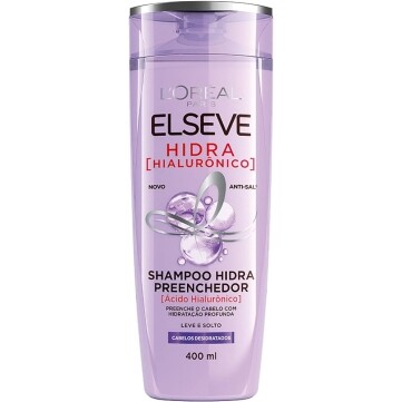 10 Unidades Shampoo Preenchedor Elseve Hidra Hialurônico 400ml - L'Oréal Paris