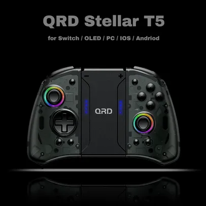 Controle Gamer QRD Stellar T5 para Nintendo switch