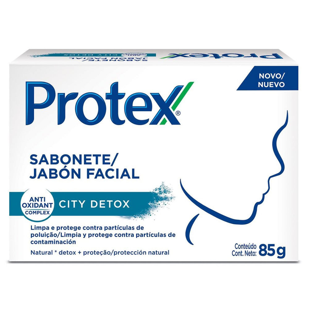 Sabonete Protex Barra 85gr Facial City Detox
